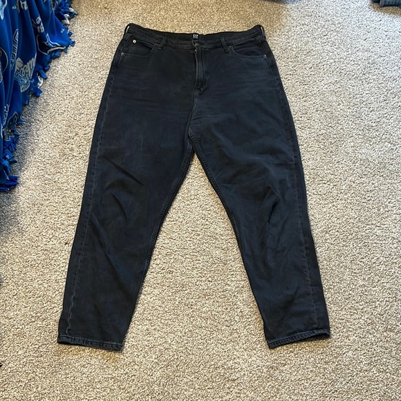 GAP Denim - Tall Gap Black Mom Jeans